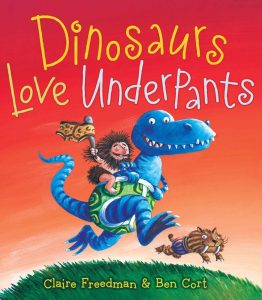 Dinosaurs love Underpants cover