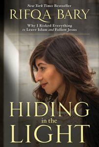 book cover for Hiding in the Light