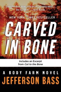 book cover for Carved in Bone