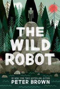 book cover for The Wild Robot