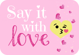 say it with love event image