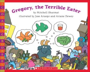 Gregory The Terrible Eater book cover